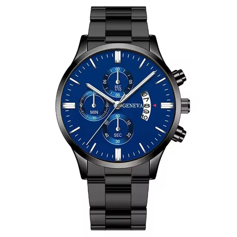Relógio Masculino Geneva - Luxo, Elegância, Durabilidade e Estilo para Homens de Sucesso